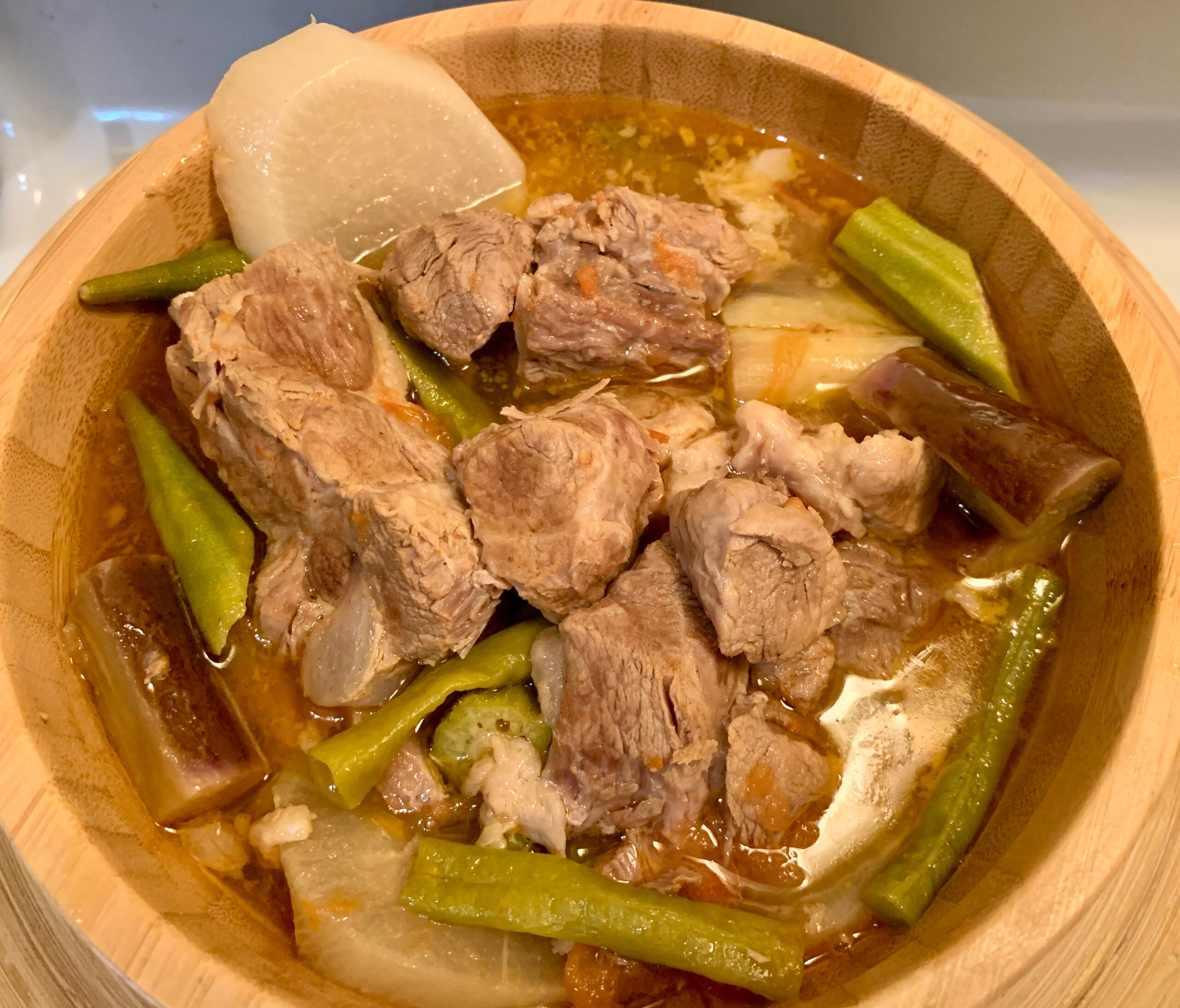 Pork Sinigang/ Filipino Pork in Tamarind Soup