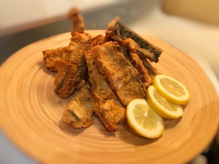 Fish Tempura (Spanish Mackerel Tempura)