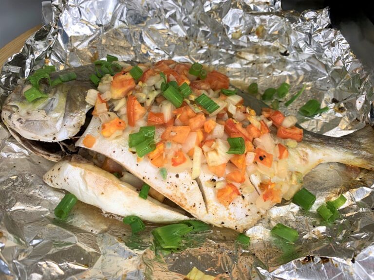 Baked Pompano