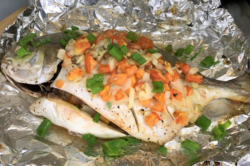 Baked Pompano